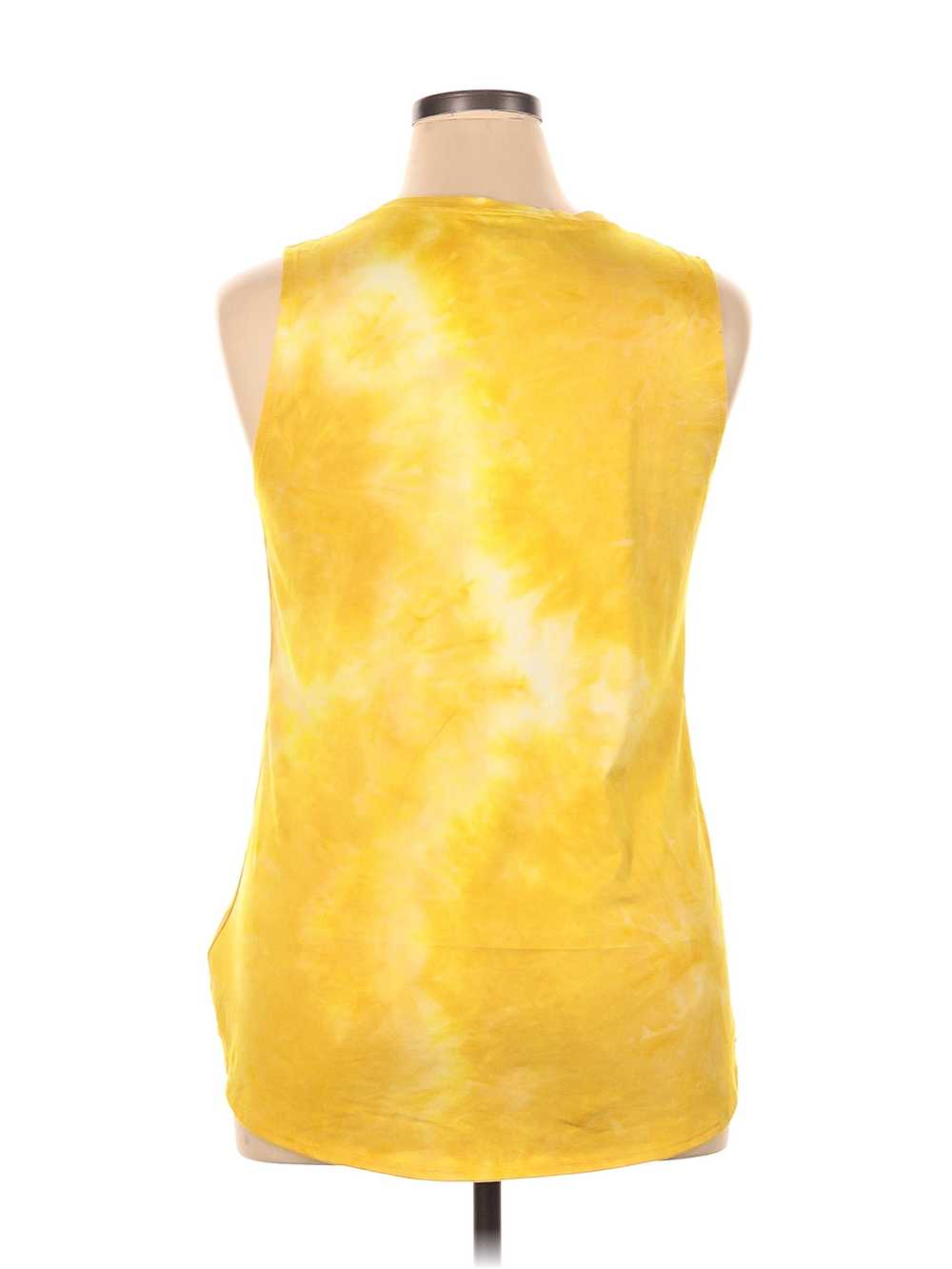 B Collection by Bobeau Women Yellow Sleeveless Bl… - image 2