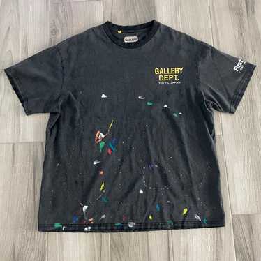 Gallery Dept. Paint Oversized Shirt S Small Black - image 1