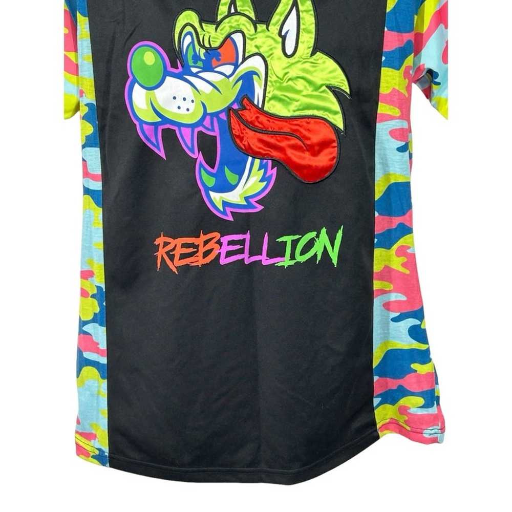 Rage of a Rebellion Vintage Colorful Camo Space W… - image 3