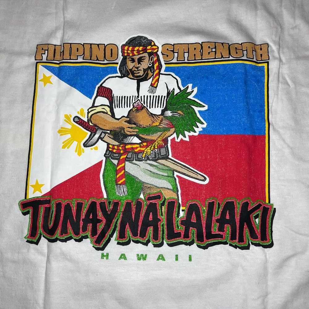 Vintage 90s Filipino Strength “Tunay Na Lalaki” h… - image 2