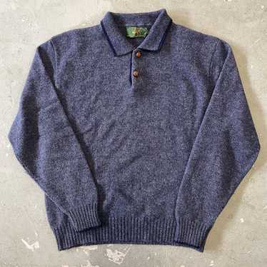 Jantzen × Vintage Vintage Jantzen Polo Sweater Me… - image 1