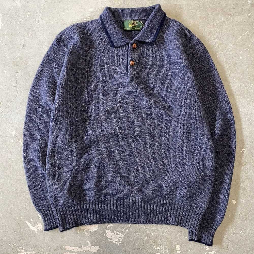 Jantzen × Vintage Vintage Jantzen Polo Sweater Me… - image 2