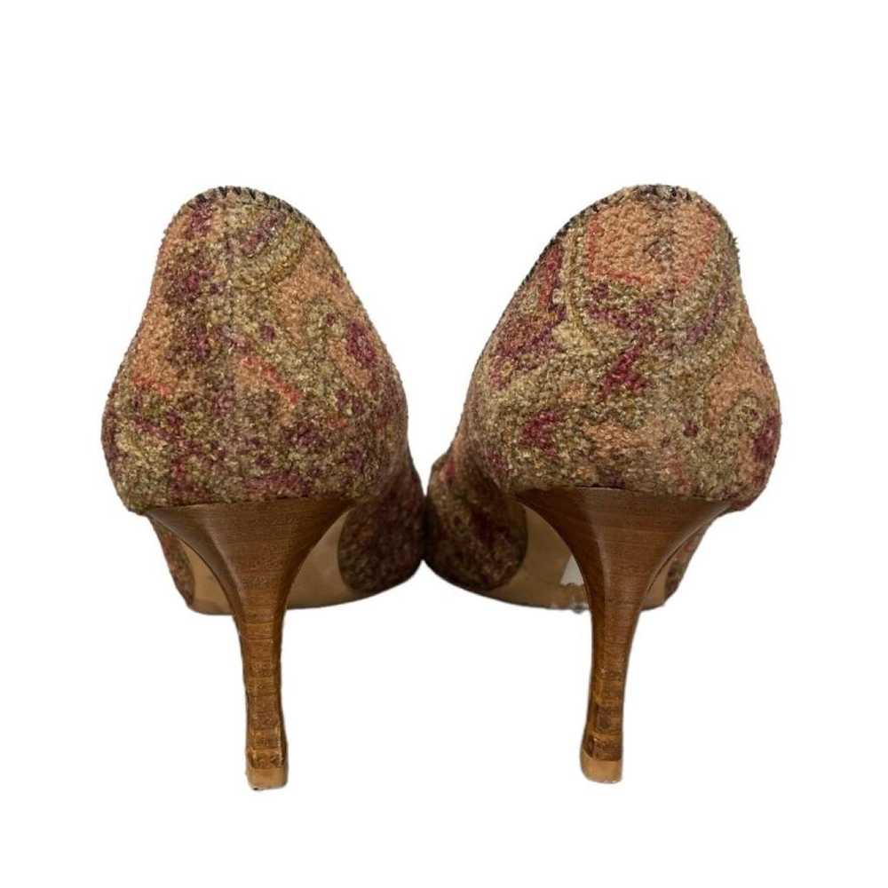 Manolo Blahnik Cloth heels - image 6