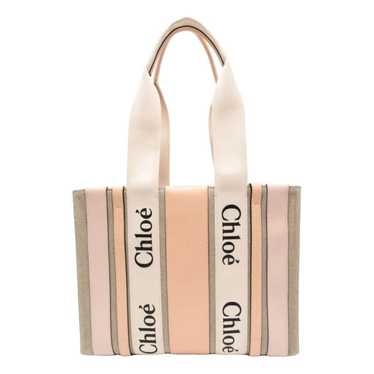 Chloé Woody leather tote