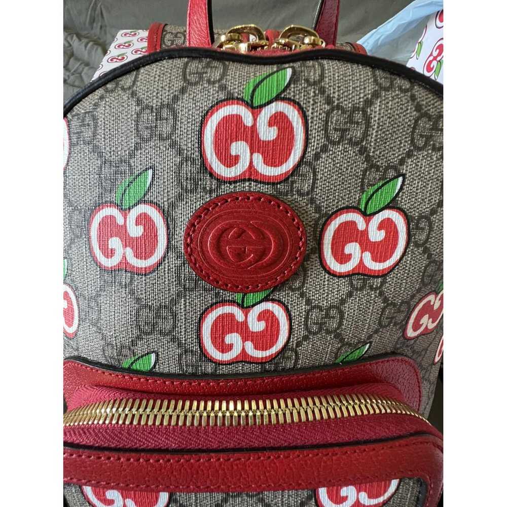 Gucci Interlocking cloth backpack - image 4