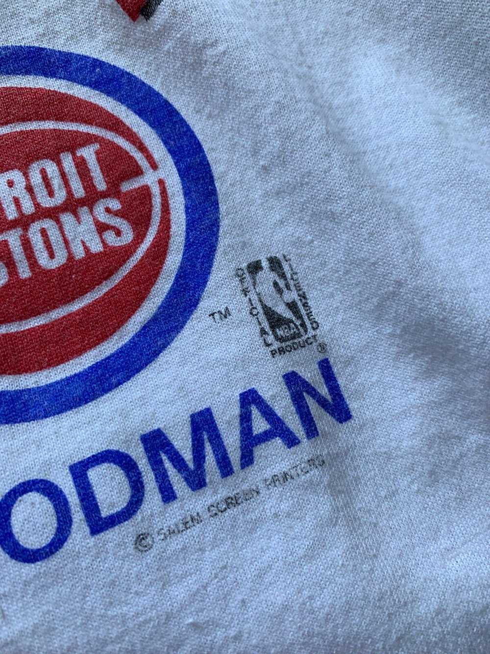 NBA × Streetwear × Vintage Dennis Rodman Detroit … - image 4