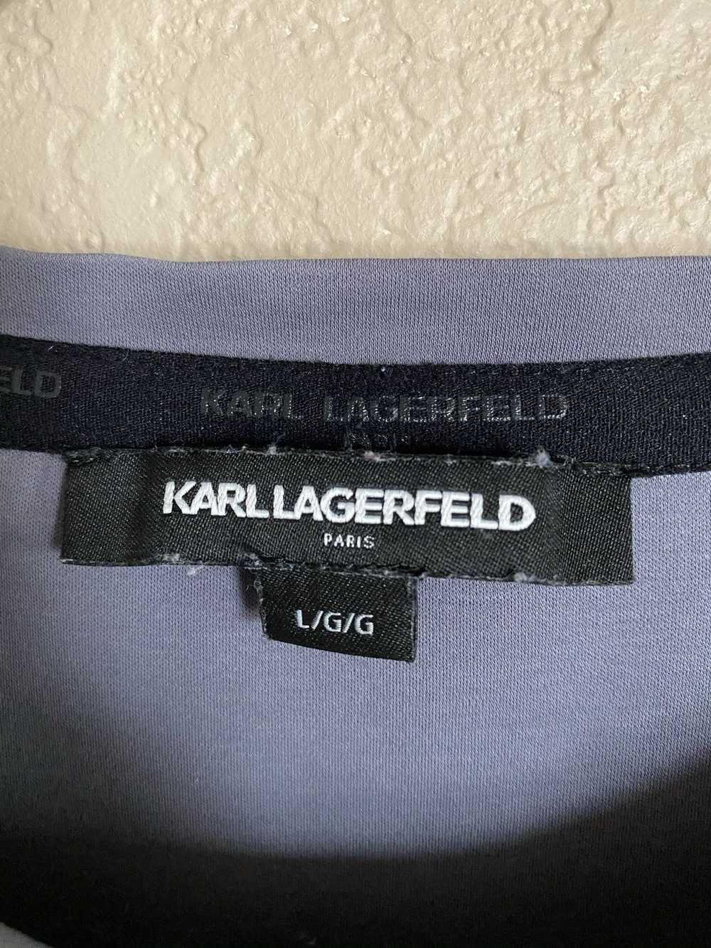 Karl Lagerfeld Cursive Logo Tee Shirt - image 4