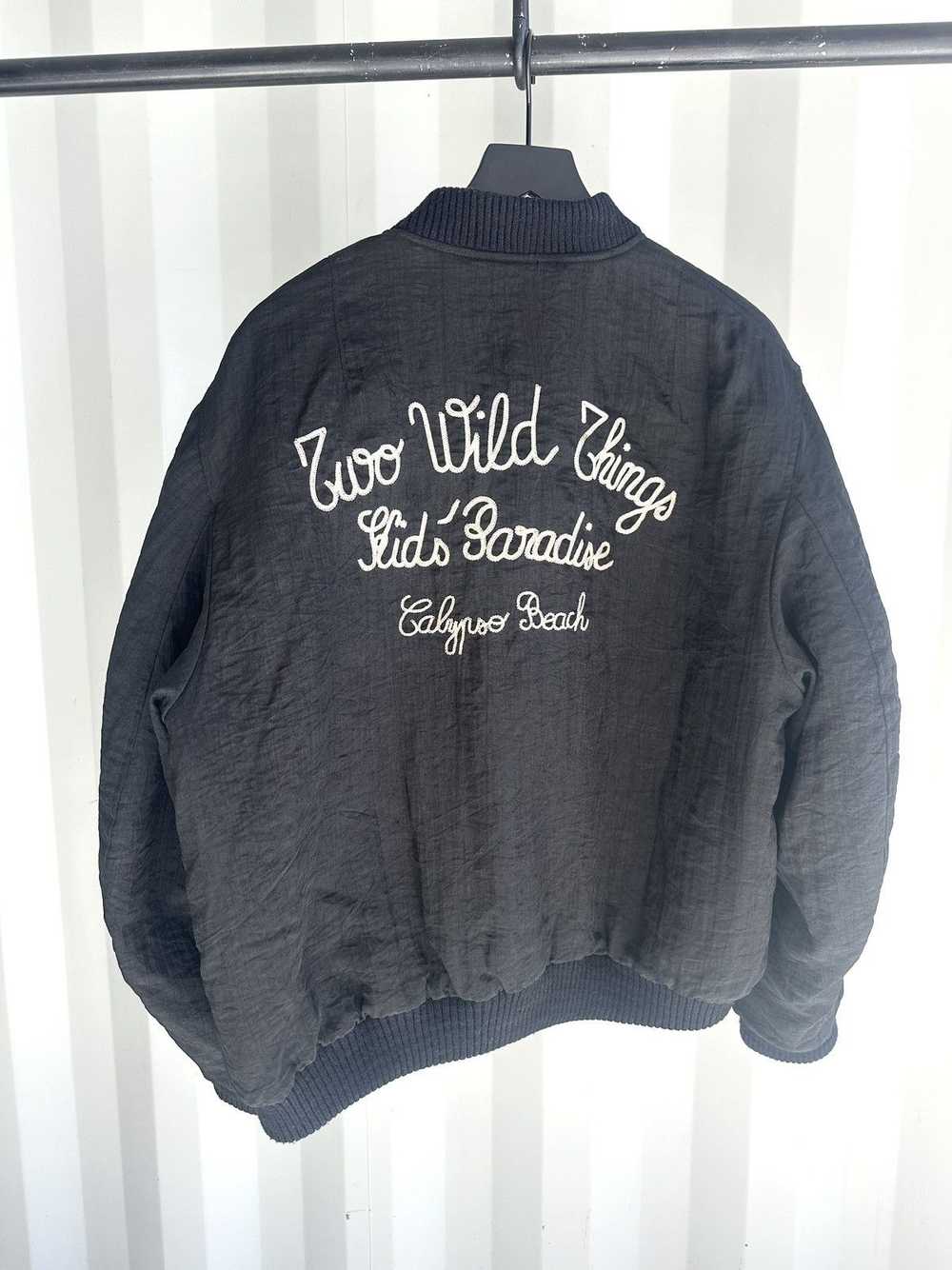 Vintage Two Wild Things Chainstitch Flight Bomber - image 1