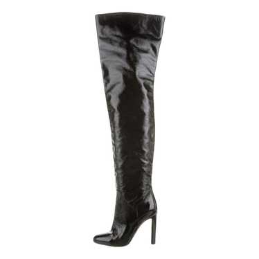 Francesco Russo Patent leather boots