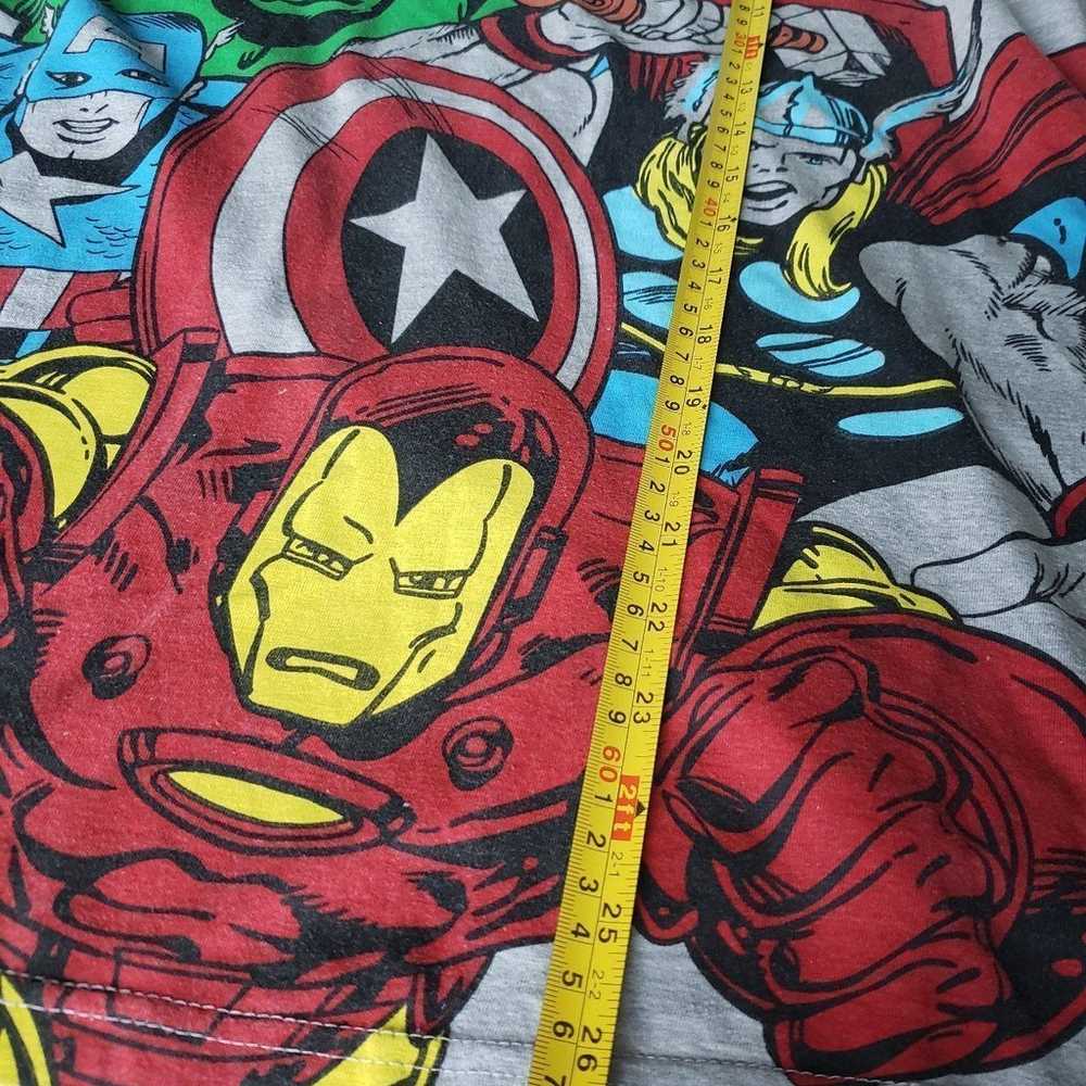 Avengers & Power Rangers Marvel AOP Comics T-Shir… - image 5