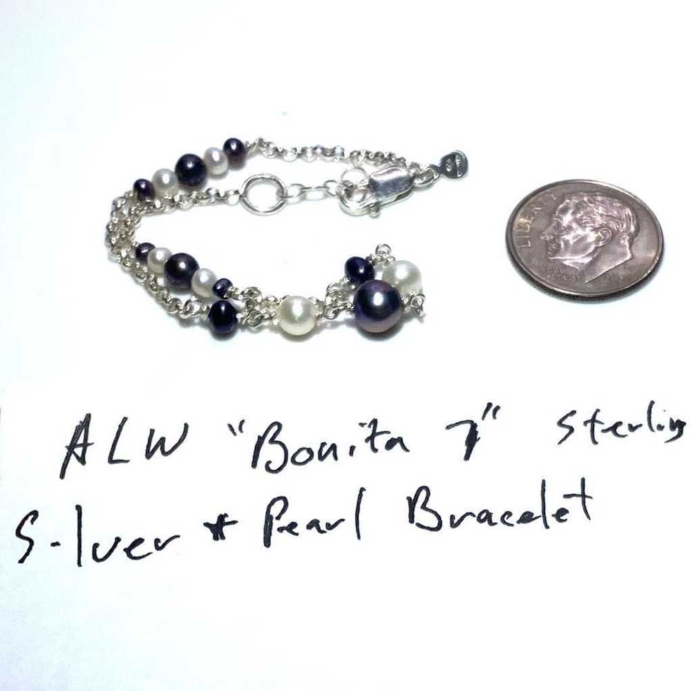 Sterling Silver ALWx Sterling 925 Silver & Pearl … - image 10