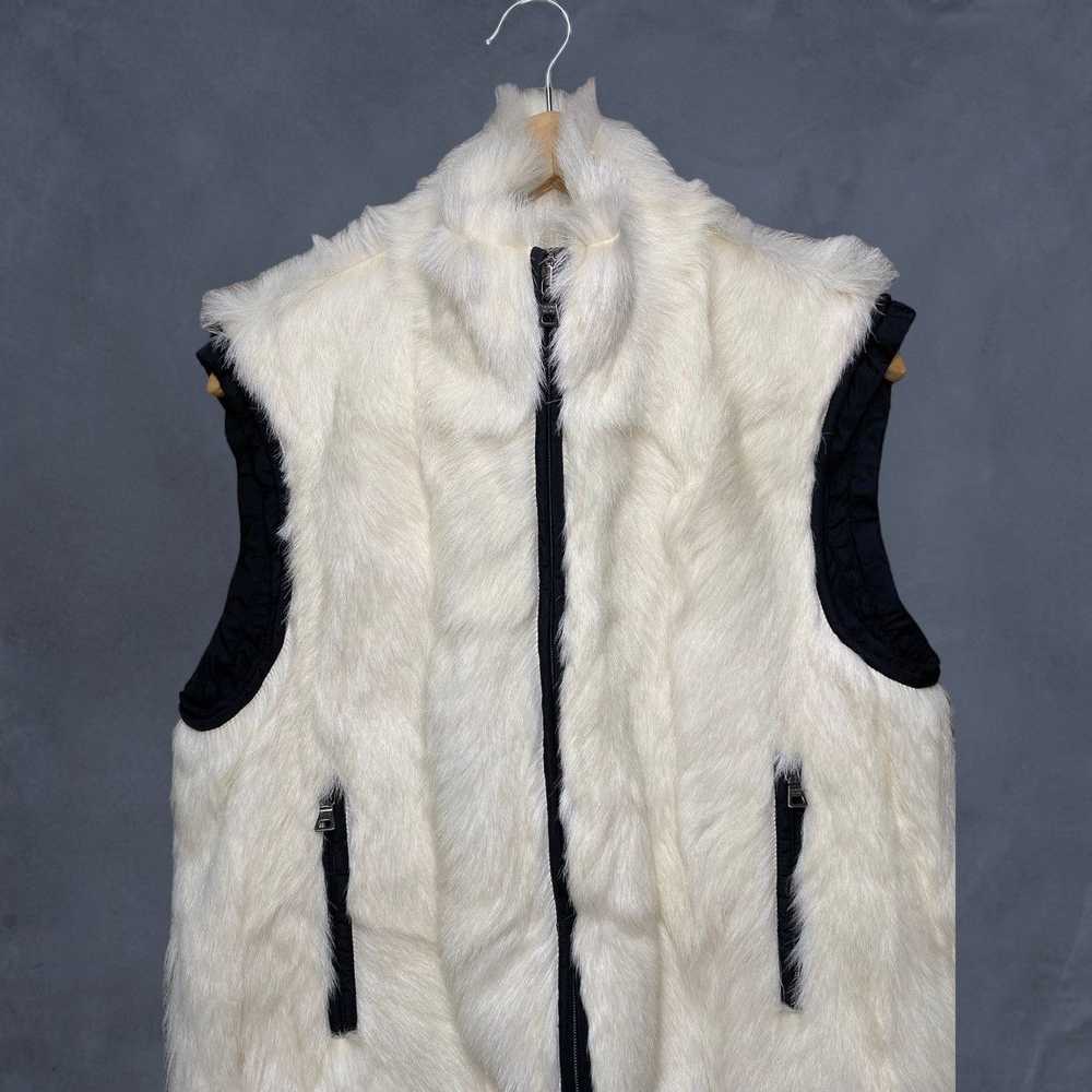 Prada Prada Sport F/W 1999 Fur Vest Jacket Nylon … - image 4