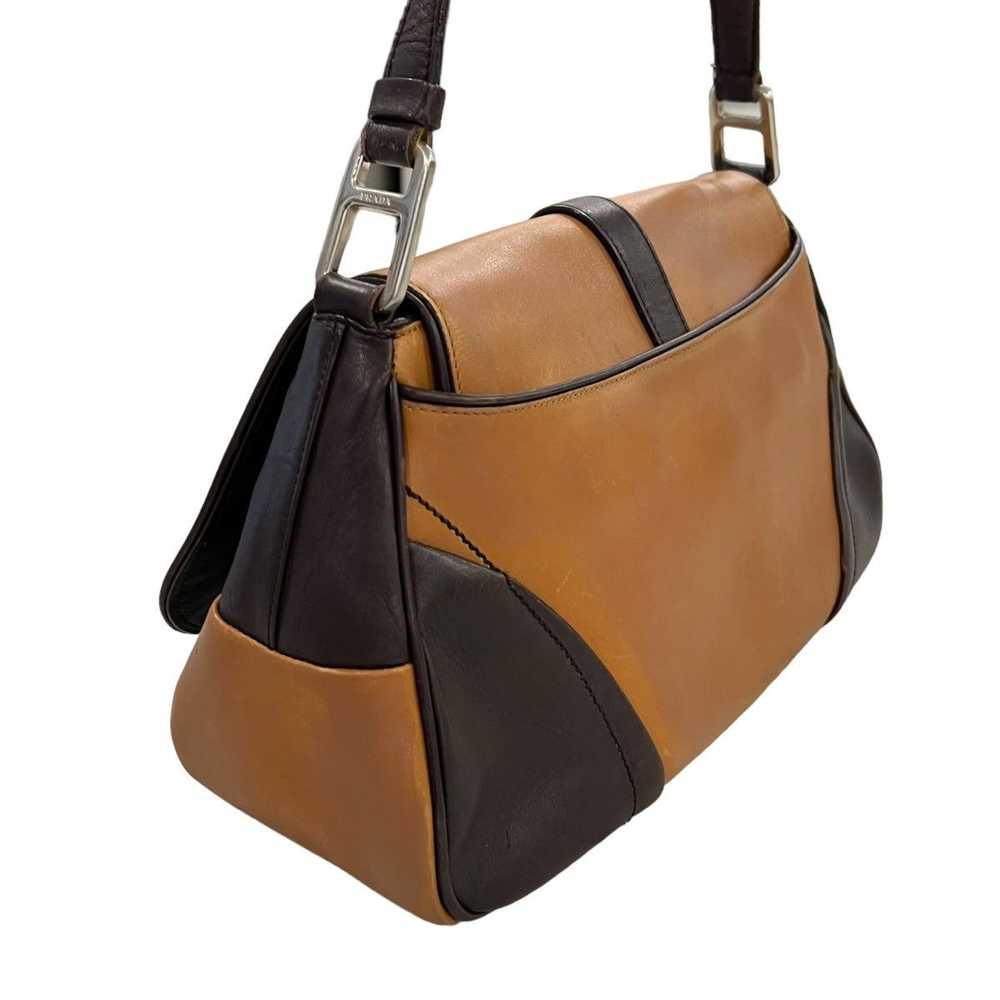 Prada Prada Leather Shoulder Bag - image 4
