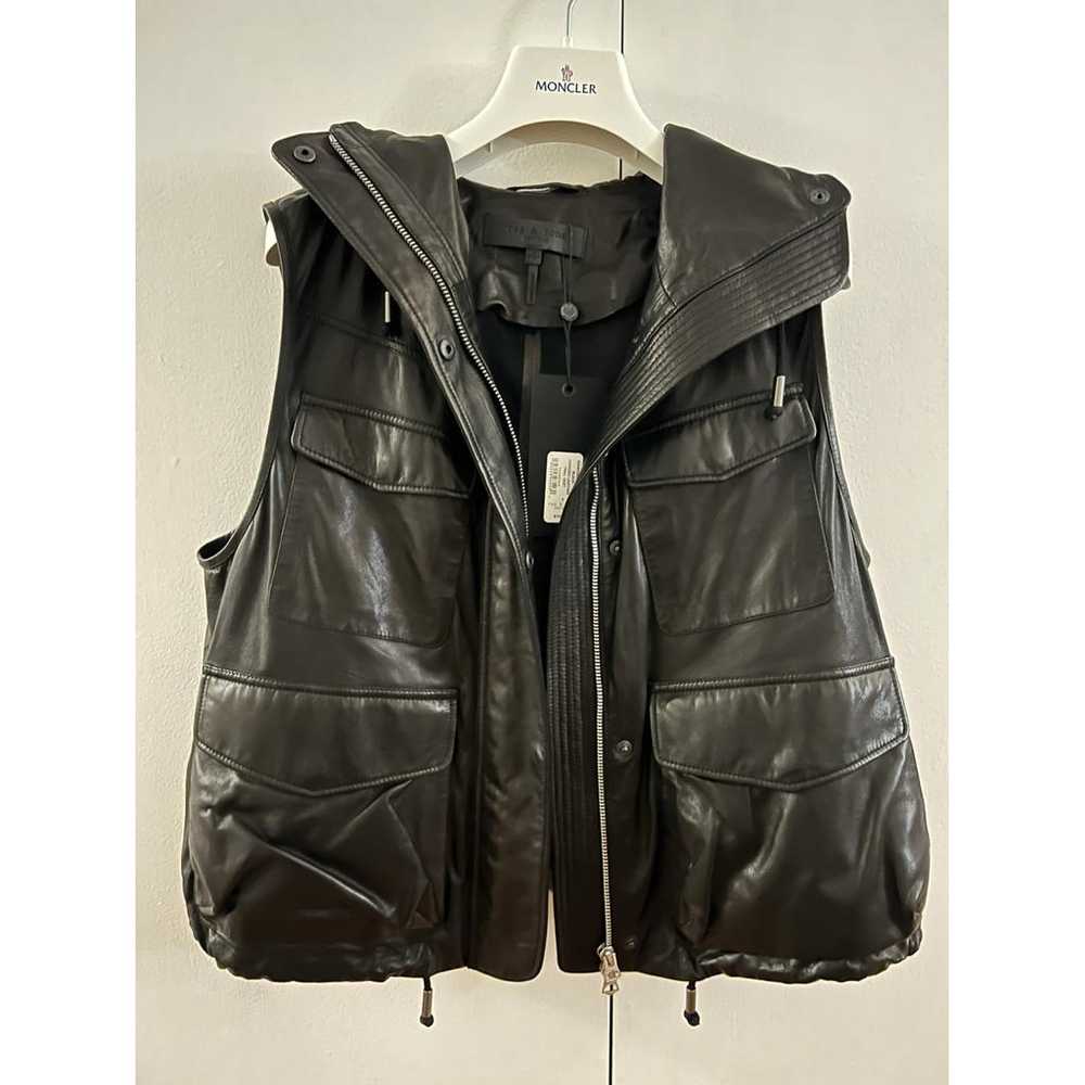 Rag & Bone Leather biker jacket - image 6