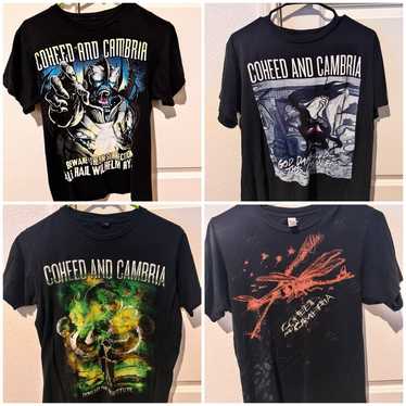 Coheed and Cambria 4 shirt lot - image 1