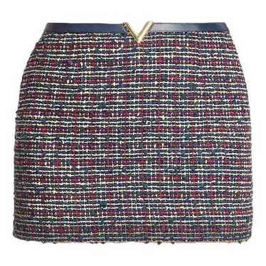 Valentino Garavani VLogo wool mini skirt