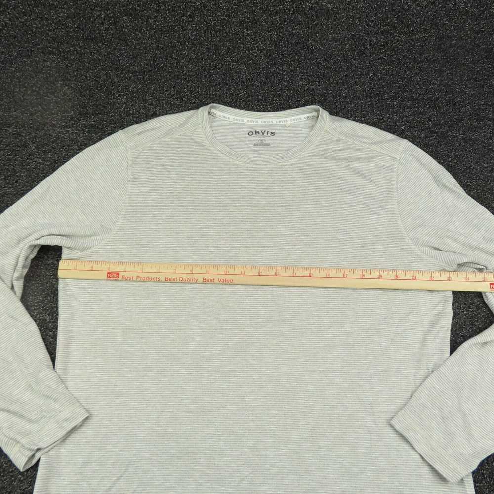 Orvis Orvis Shirt Adult XL Extra Large Gray & Whi… - image 2