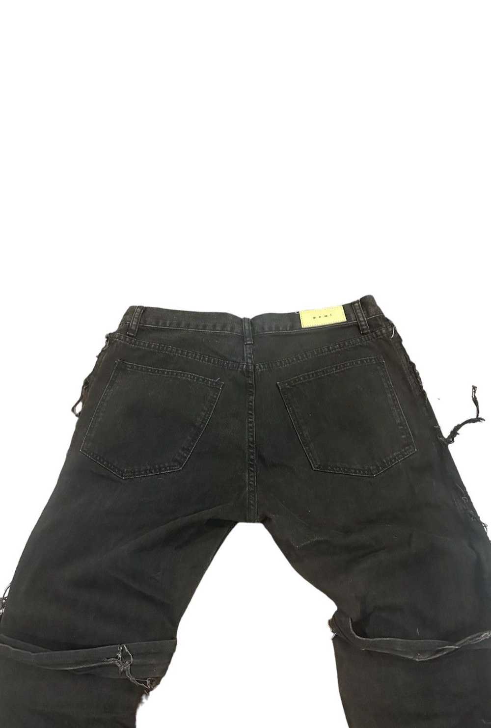 MNML × Streetwear × Vale Black Distressed Jeans - image 4