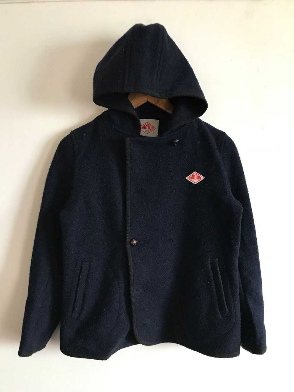 Danton × Japanese Brand Danton Wool Hoodie Jacket - image 1