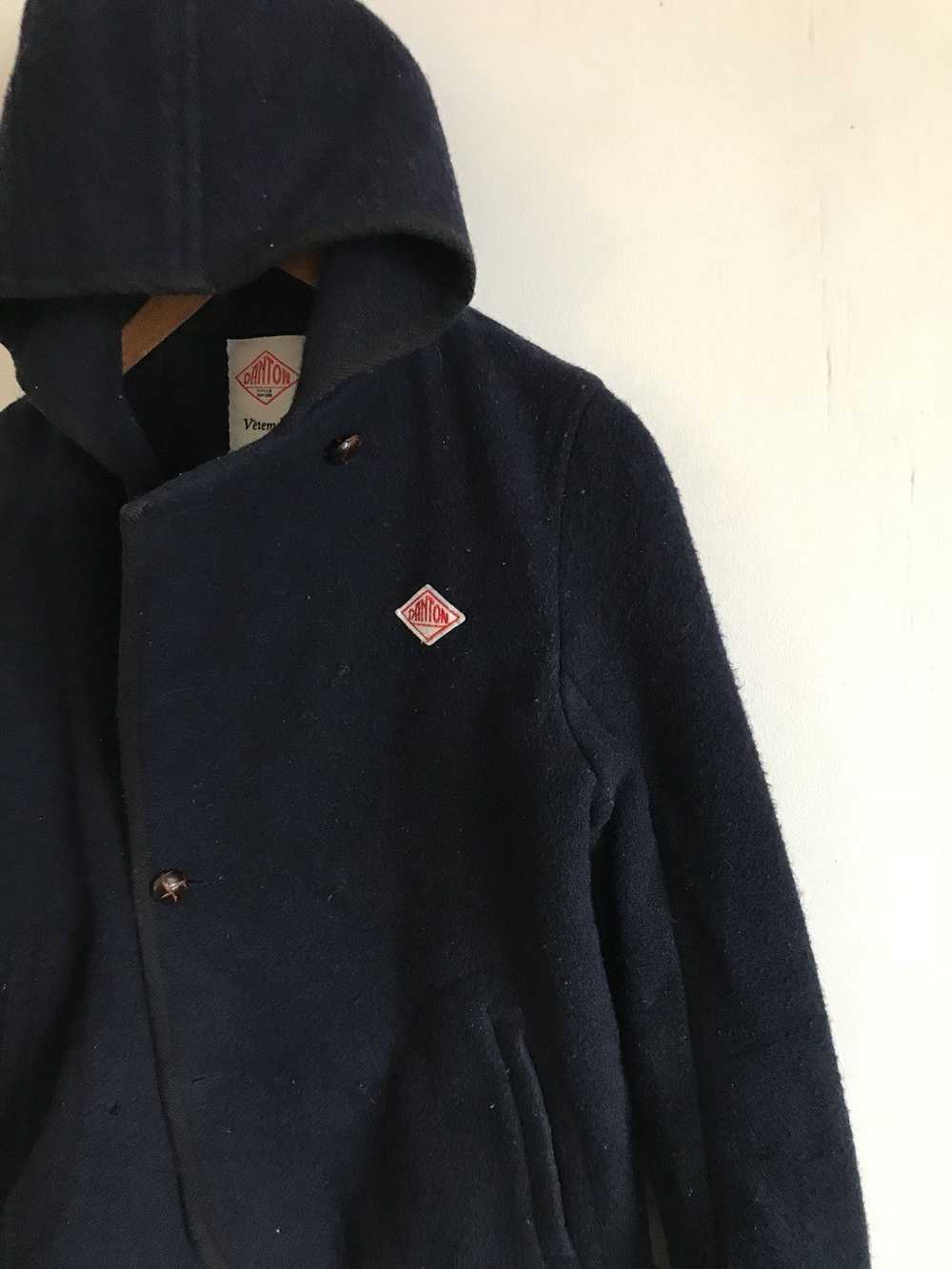 Danton × Japanese Brand Danton Wool Hoodie Jacket - image 7