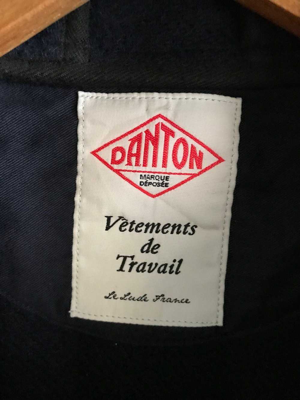 Danton × Japanese Brand Danton Wool Hoodie Jacket - image 8