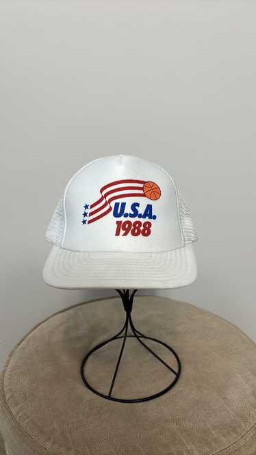 Vintage Vintage USA Basketball Hat