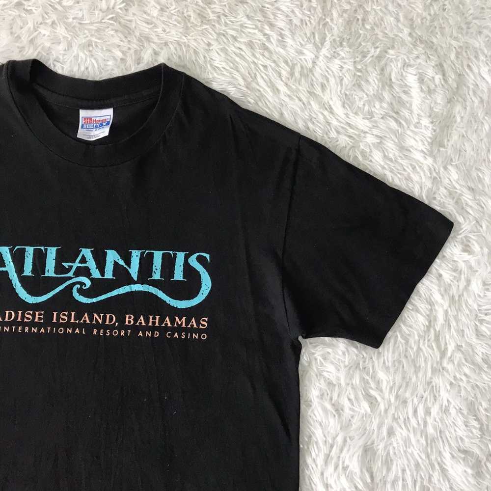 Hanes × Tee × Vintage 💥Steals💥Vtg 90s Atlantis … - image 5