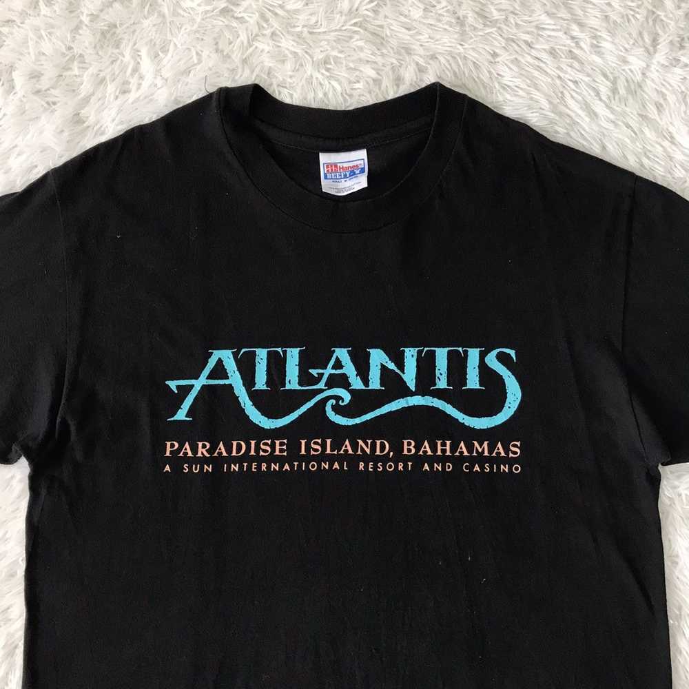 Hanes × Tee × Vintage 💥Steals💥Vtg 90s Atlantis … - image 7