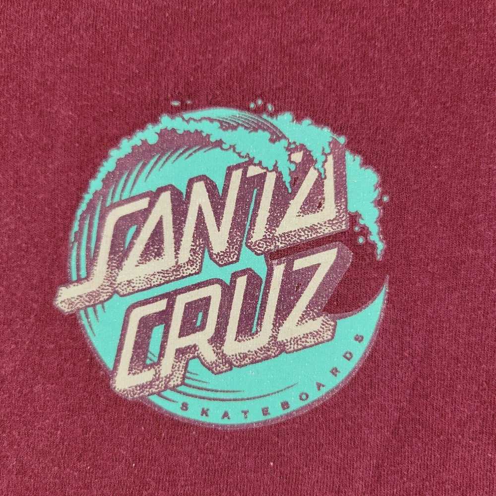Santa Cruz Santa Cruz Shirt Mens Medium Red Skate… - image 2