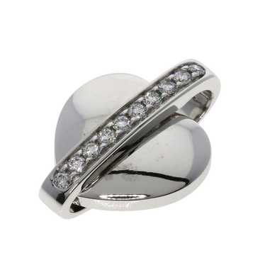 Piaget Piaget Swing Heart Diamond Pendant K18 Whi… - image 1