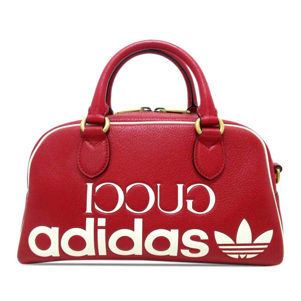 Product Details Gucci x Adidas Leather Mini Duffl… - image 1