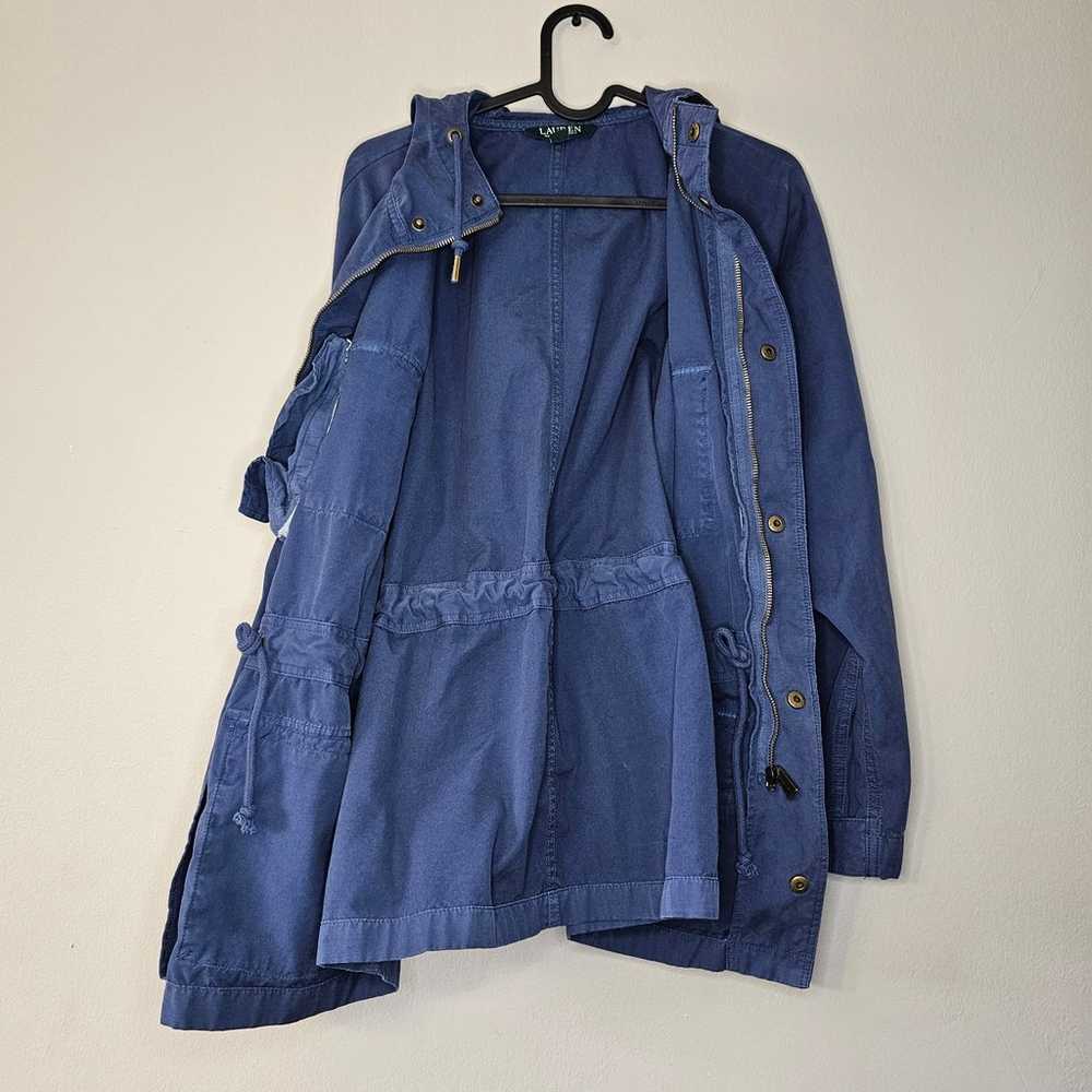 Lauren Ralph Lauren Blue Jacket Size Small 100% C… - image 10