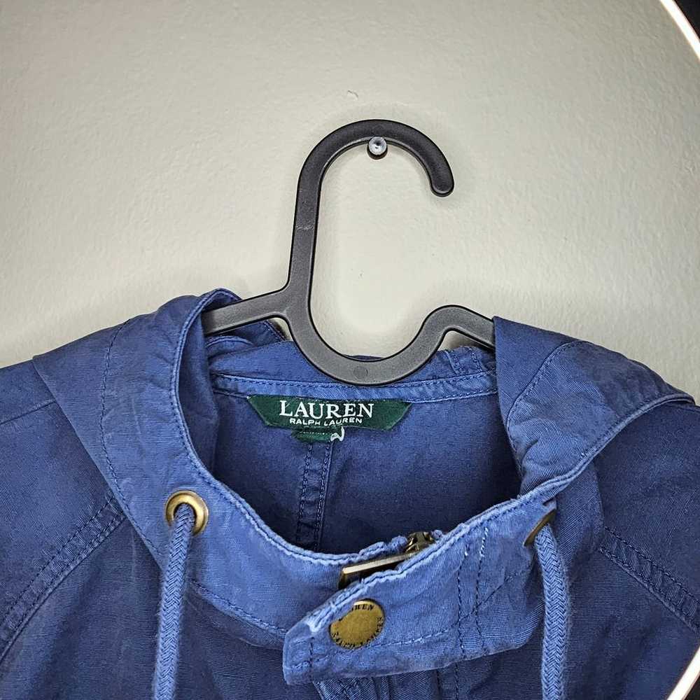 Lauren Ralph Lauren Blue Jacket Size Small 100% C… - image 5