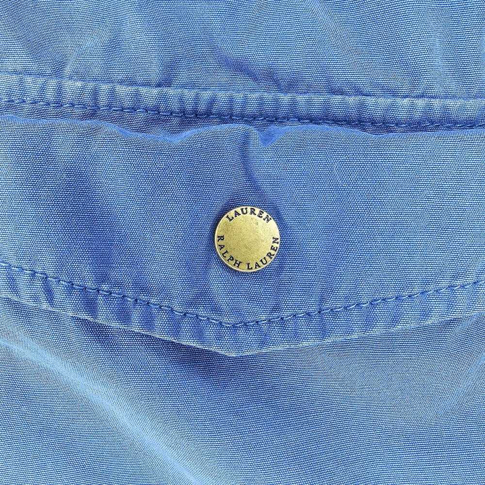 Lauren Ralph Lauren Blue Jacket Size Small 100% C… - image 7