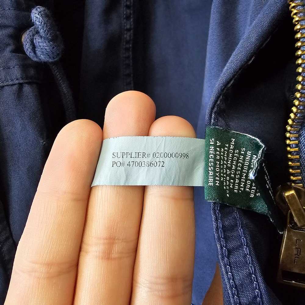 Lauren Ralph Lauren Blue Jacket Size Small 100% C… - image 9