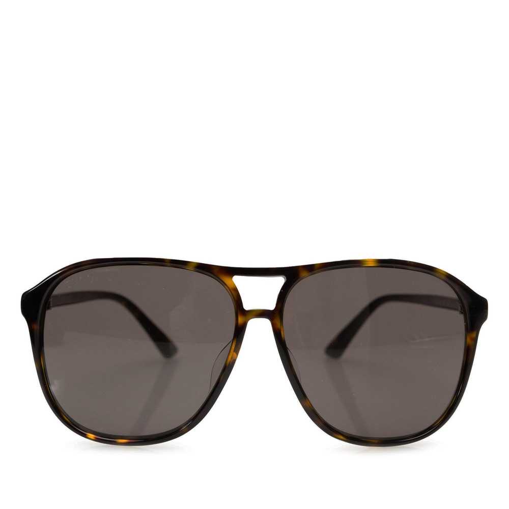 Product Details Gucci Tortoise Shell Aviator Sung… - image 1