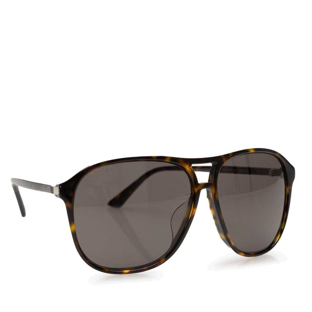 Product Details Gucci Tortoise Shell Aviator Sung… - image 2