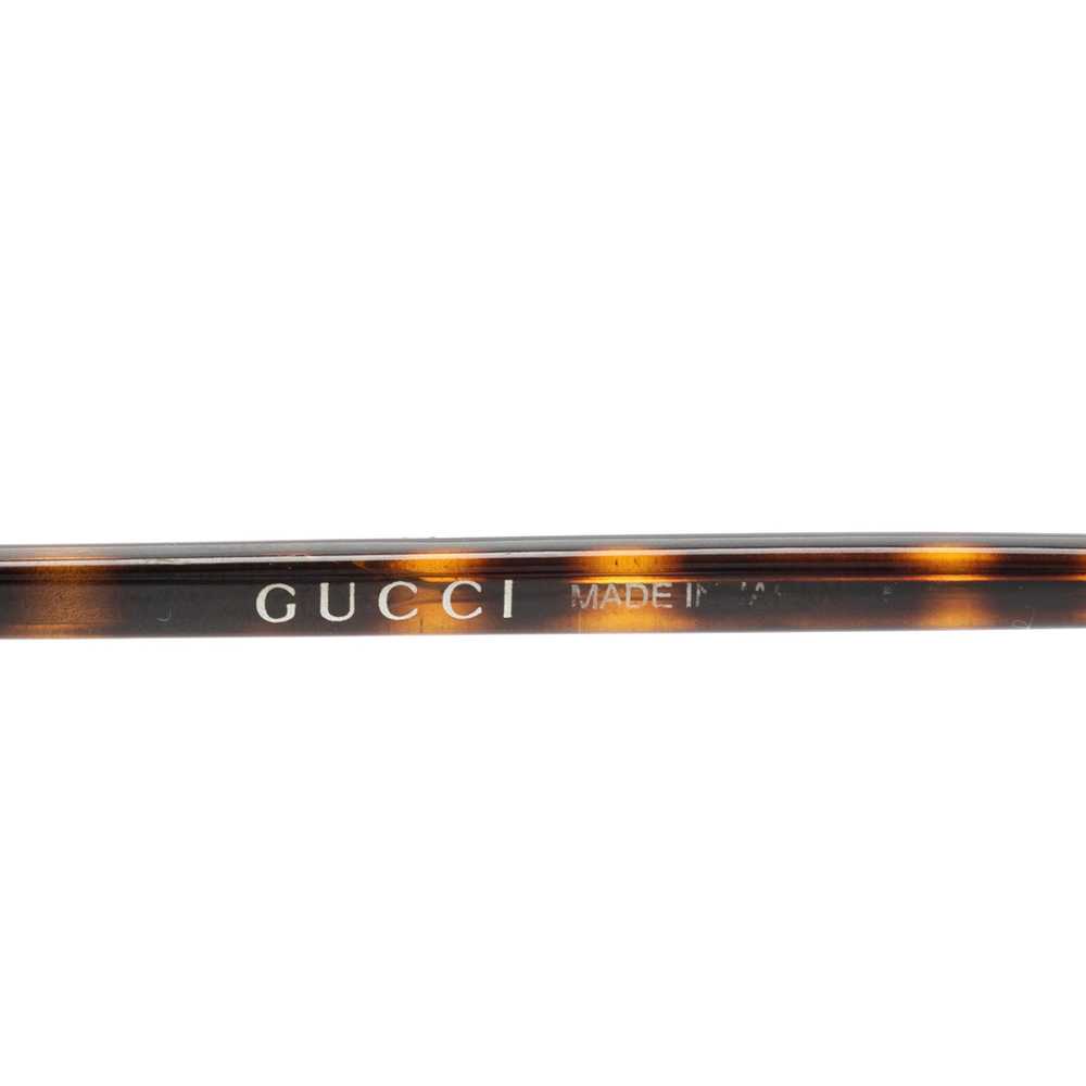 Product Details Gucci Tortoise Shell Aviator Sung… - image 7