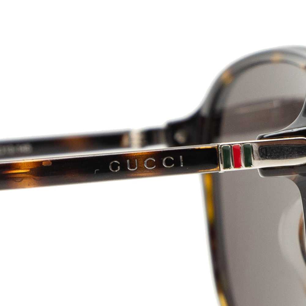 Product Details Gucci Tortoise Shell Aviator Sung… - image 9