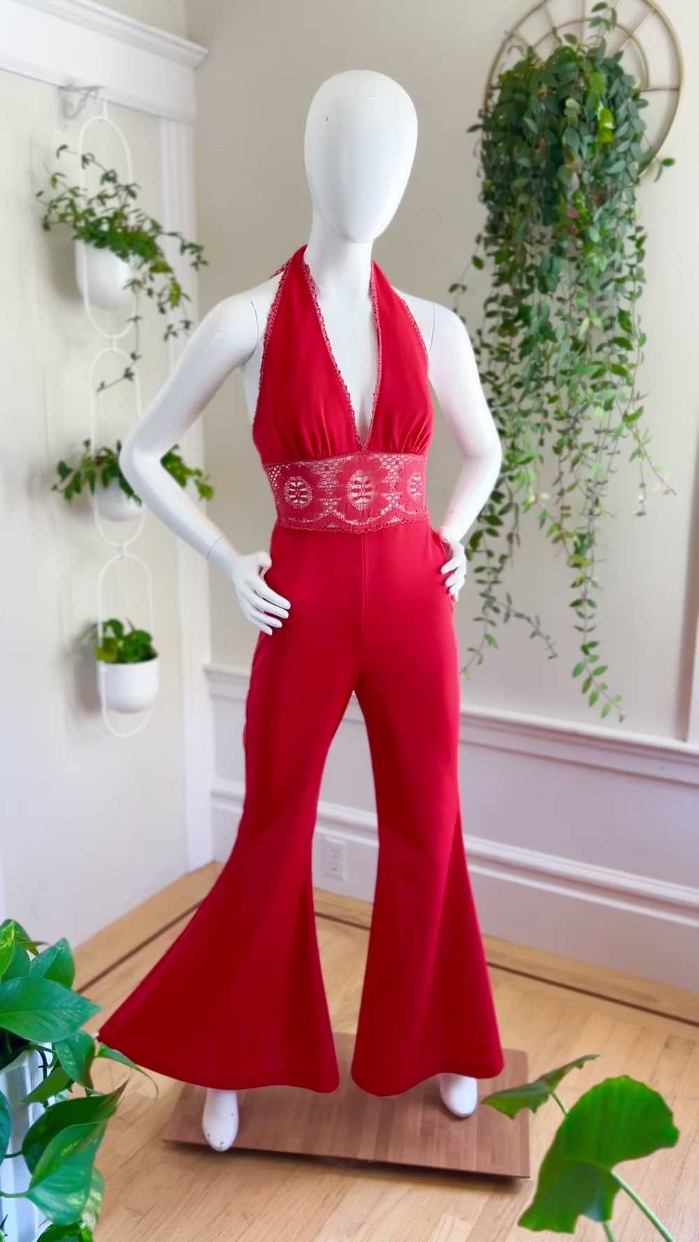 1970s FREDERICK’S OF HOLLYWOOD Jumpsuit | x-small… - image 3