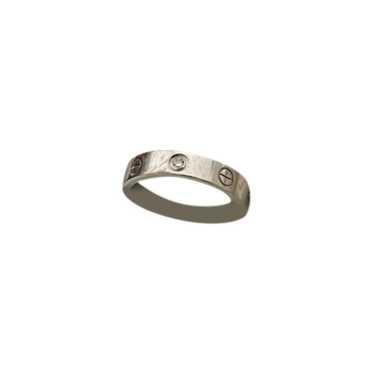 Cartier Love white gold ring