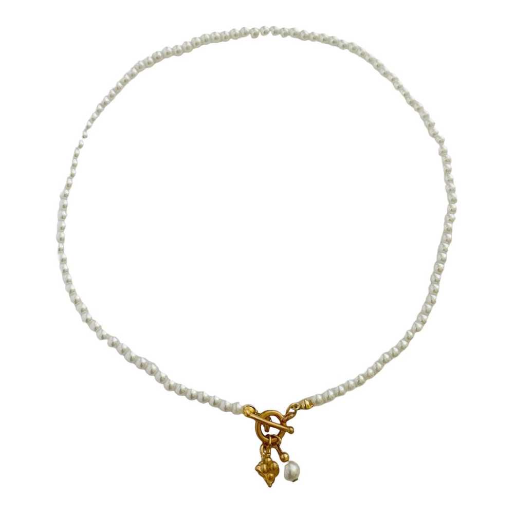 Dainty Pearly Necklace - image 1