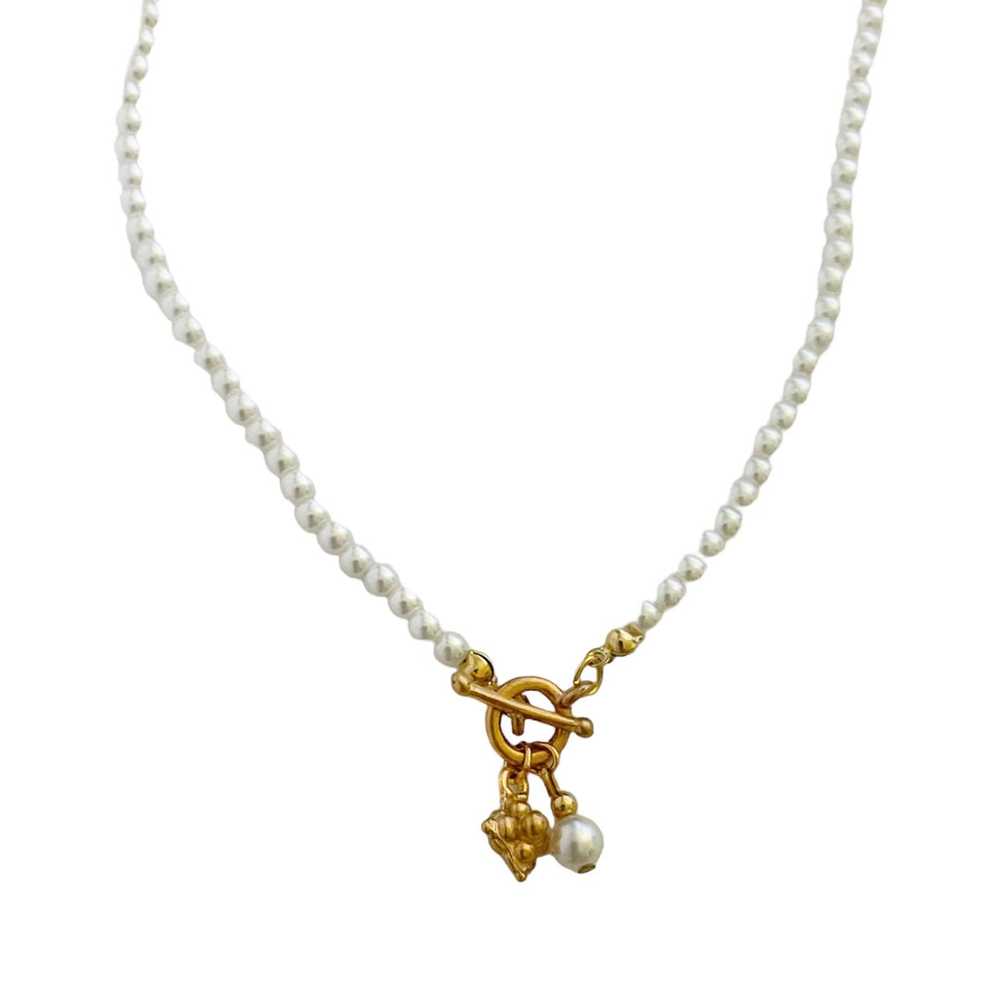Dainty Pearly Necklace - image 2