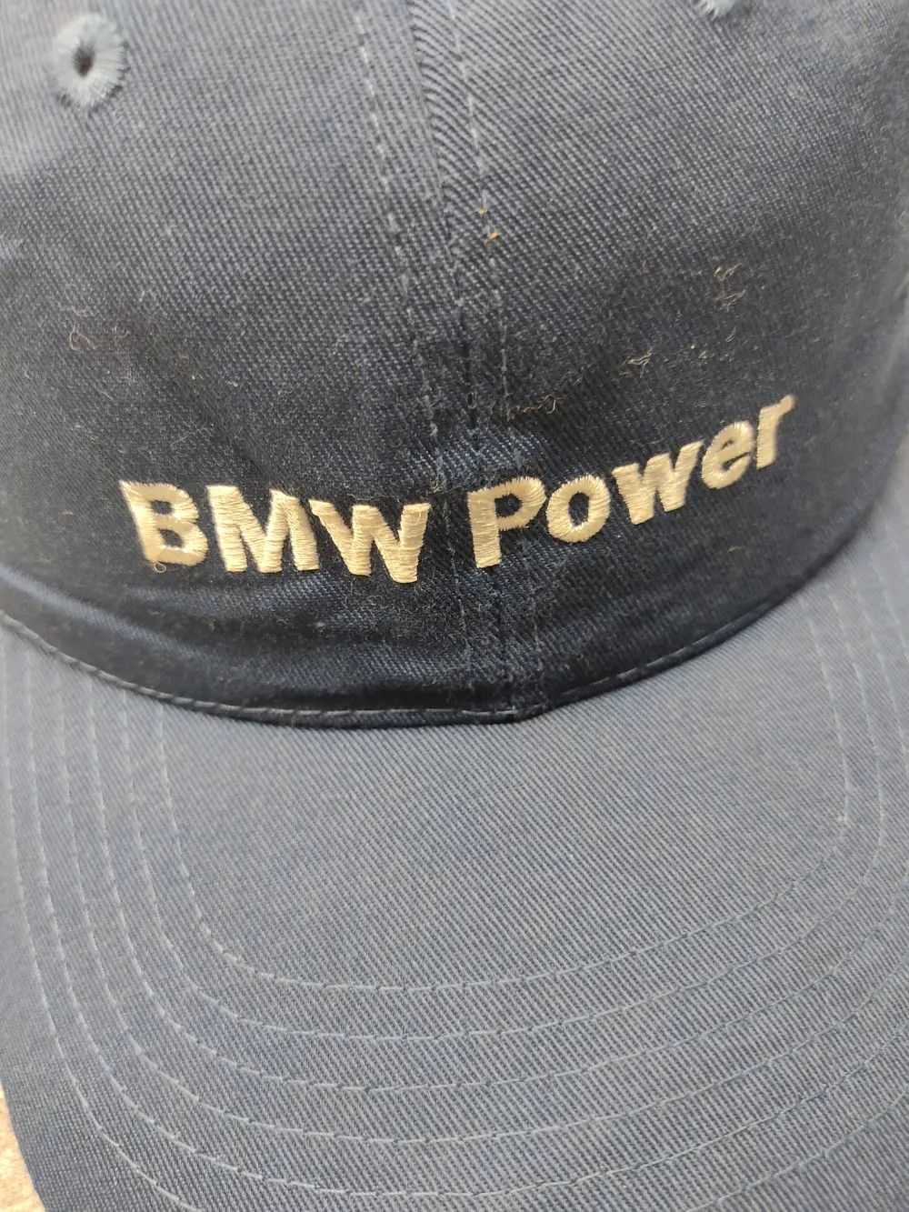 Bmw × Racing × Vintage Vintage BMW Power Cap Hat - image 3