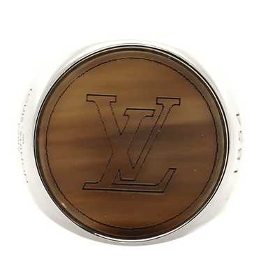 LOUIS VUITTON Metal 1854 Signet Ring M 58/8.25 Si… - image 1