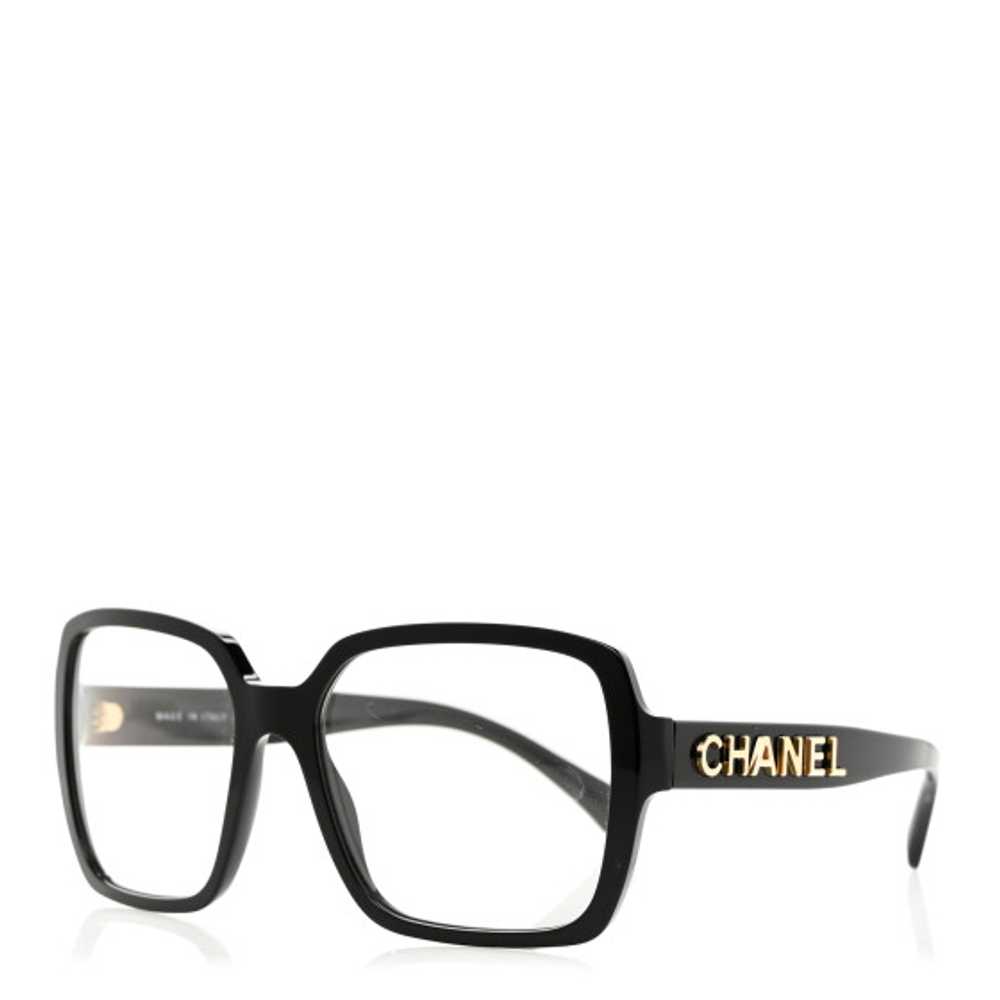 CHANEL Acetate Square Sunglasses 5408 Black - image 1