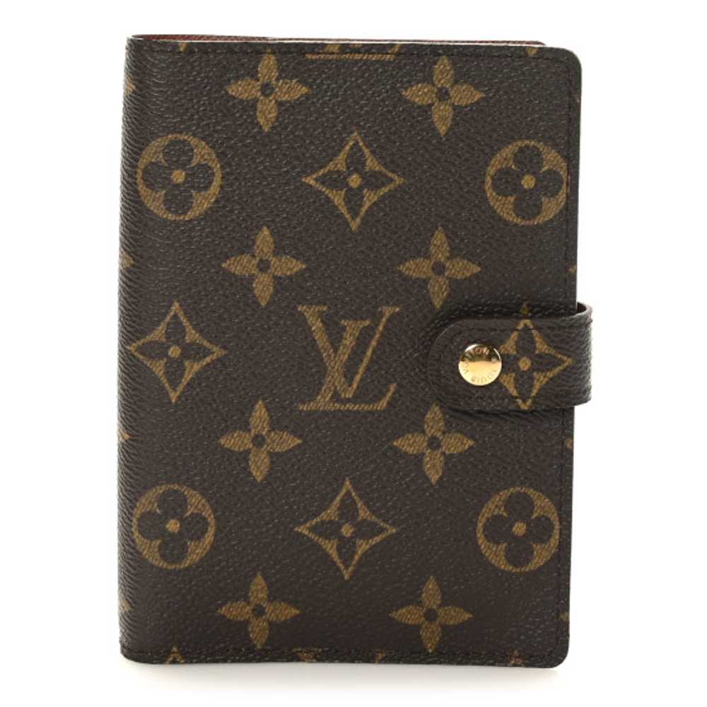 LOUIS VUITTON Monogram Small Ring Agenda Cover - image 1