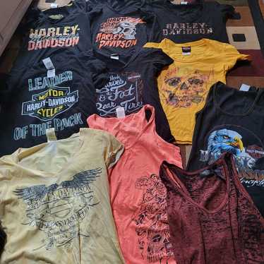 10 Harley-Davidson Tshirts/Tanks - image 1