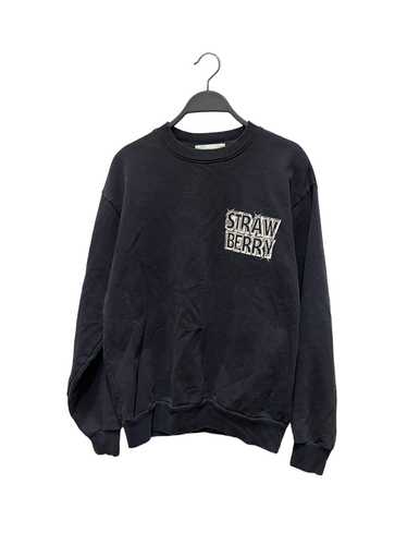 KAI/Sweatshirt/Graphic/Cotton/BLK/Strawberry