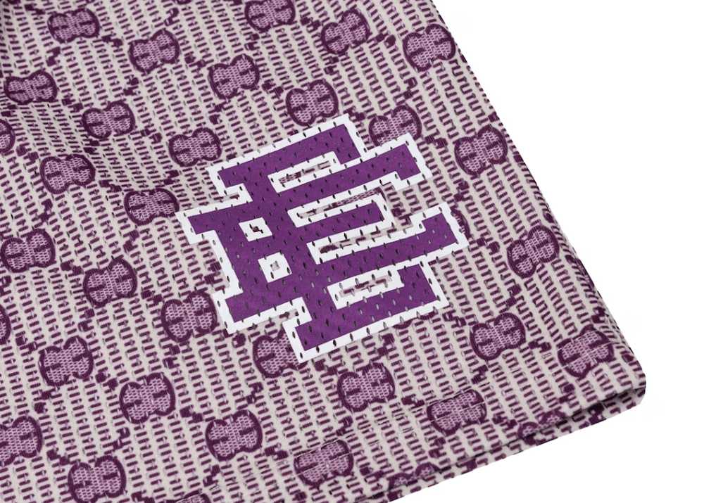 Eric Emanuel Eric Emanuel Purple "Gucci" Print Si… - image 2